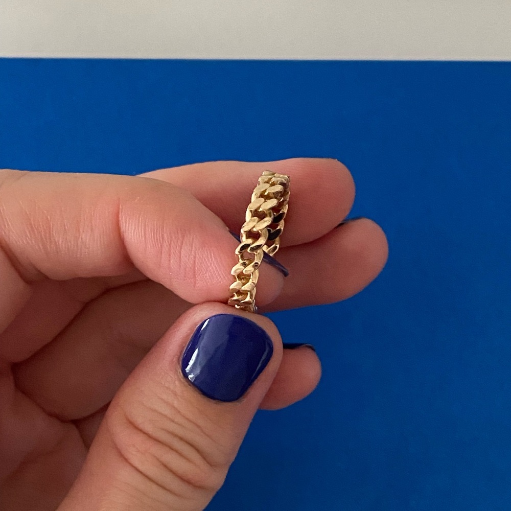 Aurate 14k Solid Yellow Gold Love Me Knot Ring (size 7) 3g - Picture 5 of 7